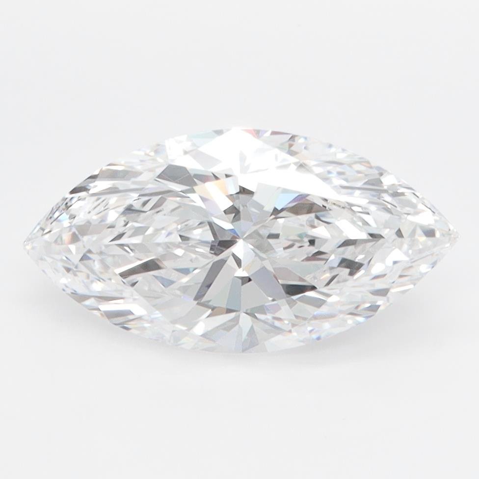 1.76ct D FL Rare Carat Ideal Cut Marquise Lab Grown Diamond