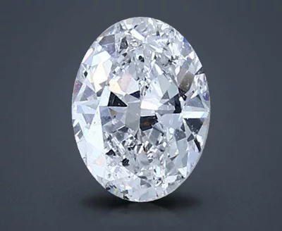 1.00ct D SI2 Excellent Cut Oval Diamond