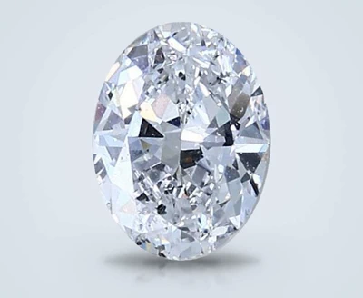 1.00ct D SI2 Excellent Cut Oval Diamond
