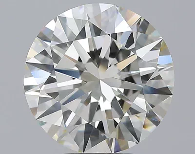 5.02ct K VS1 Rare Carat Ideal Cut Round Diamond