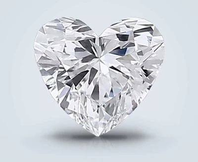 0.51ct D FL Rare Carat Ideal Cut Heart Lab Grown Diamond