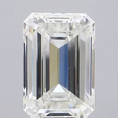 20.00ct G VS1 Very Good Cut Emerald Lab Grown Diamond