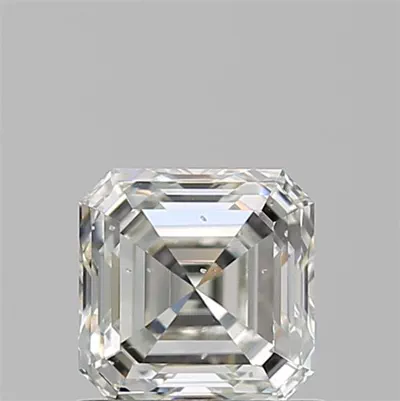 1.01ct I SI1 Rare Carat Ideal Cut Asscher Diamond