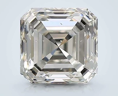 1.01ct I SI1 Rare Carat Ideal Cut Asscher Diamond