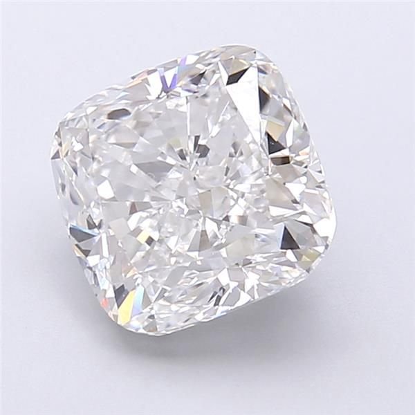 3.33ct E VS1 Rare Carat Ideal Cut Cushion Lab Grown Diamond