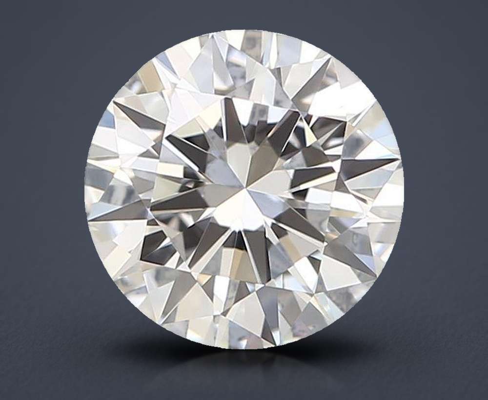 0.90ct F VVS2 Excellent Cut Round Diamond