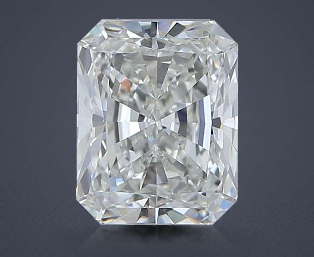 1.08ct J VVS1 Rare Carat Ideal Cut Radiant Diamond