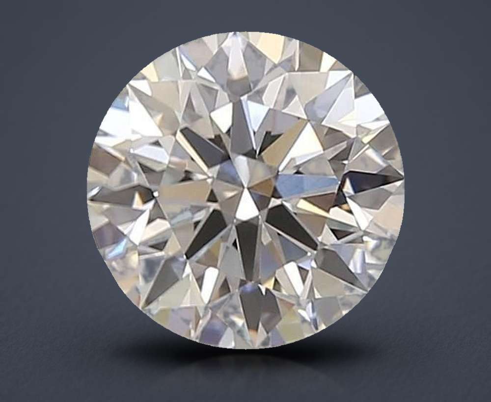 2.04ct E VS2 Rare Carat Ideal Cut Round Lab Grown Diamond