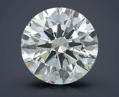 2.26ct F VS1 Rare Carat Ideal Cut Round Lab Grown Diamond