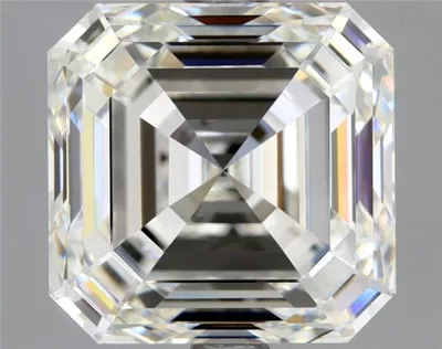3.03ct I VVS1 Rare Carat Ideal Cut Asscher Diamond