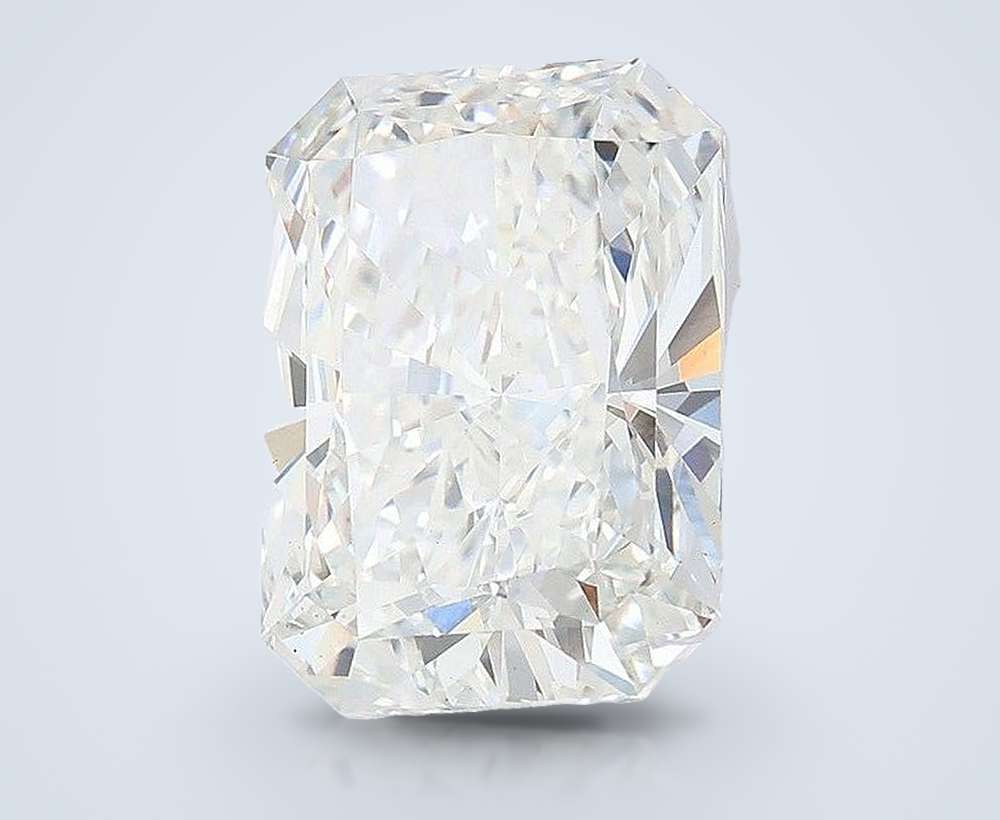 6.78ct F VS1 Excellent Cut Radiant Lab Grown Diamond