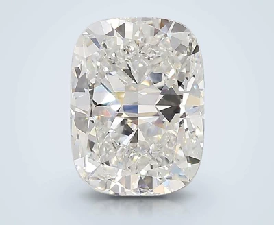 4.10ct F VVS2 Rare Carat Ideal Cut Cushion Lab Grown Diamond