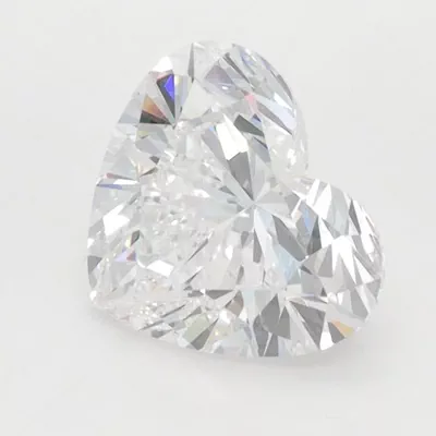 2.10ct E IF Rare Carat Ideal Cut Heart Lab Grown Diamond