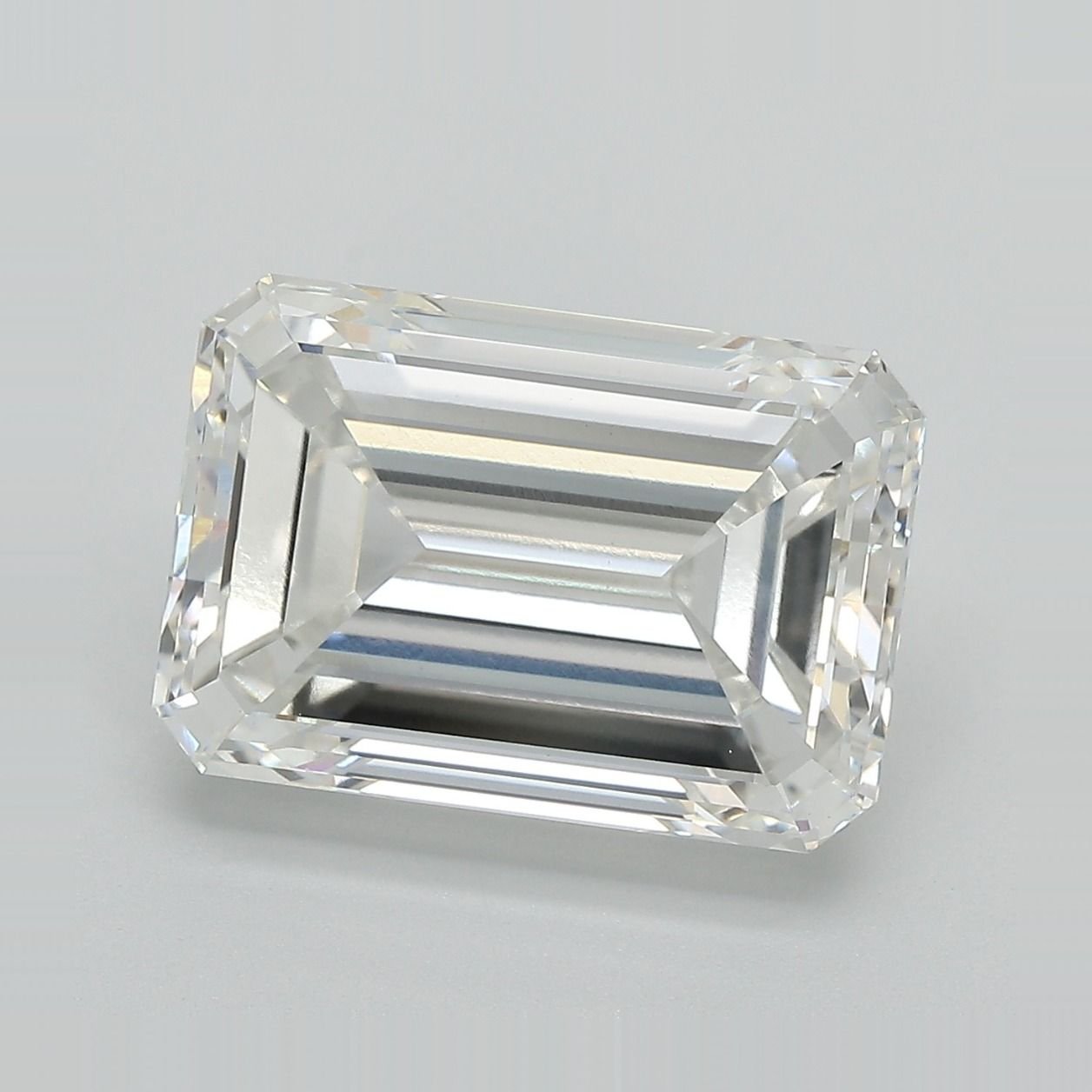 8.02ct G VVS2 Very Good Cut Emerald Lab Grown Diamond