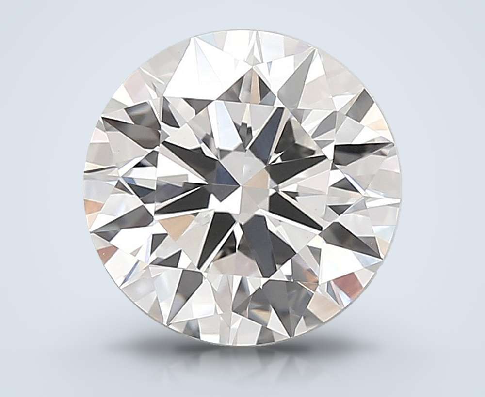 3.02ct F VVS2 Rare Carat Ideal Cut Round Lab Grown Diamond