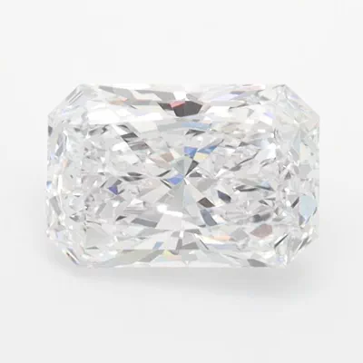 1.05ct D VVS1 Rare Carat Ideal Cut Radiant Lab Grown Diamond