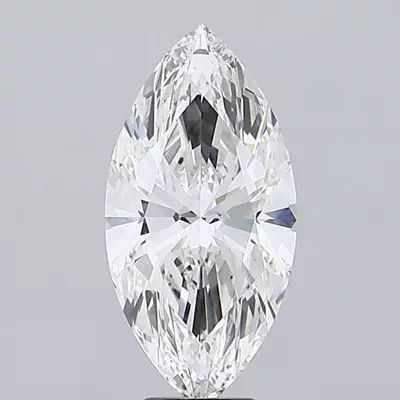 4.04ct H VS2 Rare Carat Ideal Cut Marquise Lab Grown Diamond