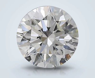 2.62ct I SI1 Rare Carat Ideal Cut Round Diamond