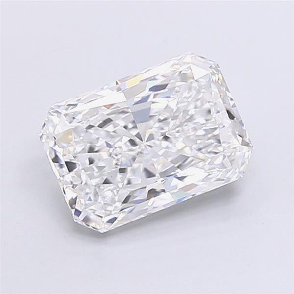 2.57ct D VVS2 Rare Carat Ideal Cut Radiant Lab Grown Diamond