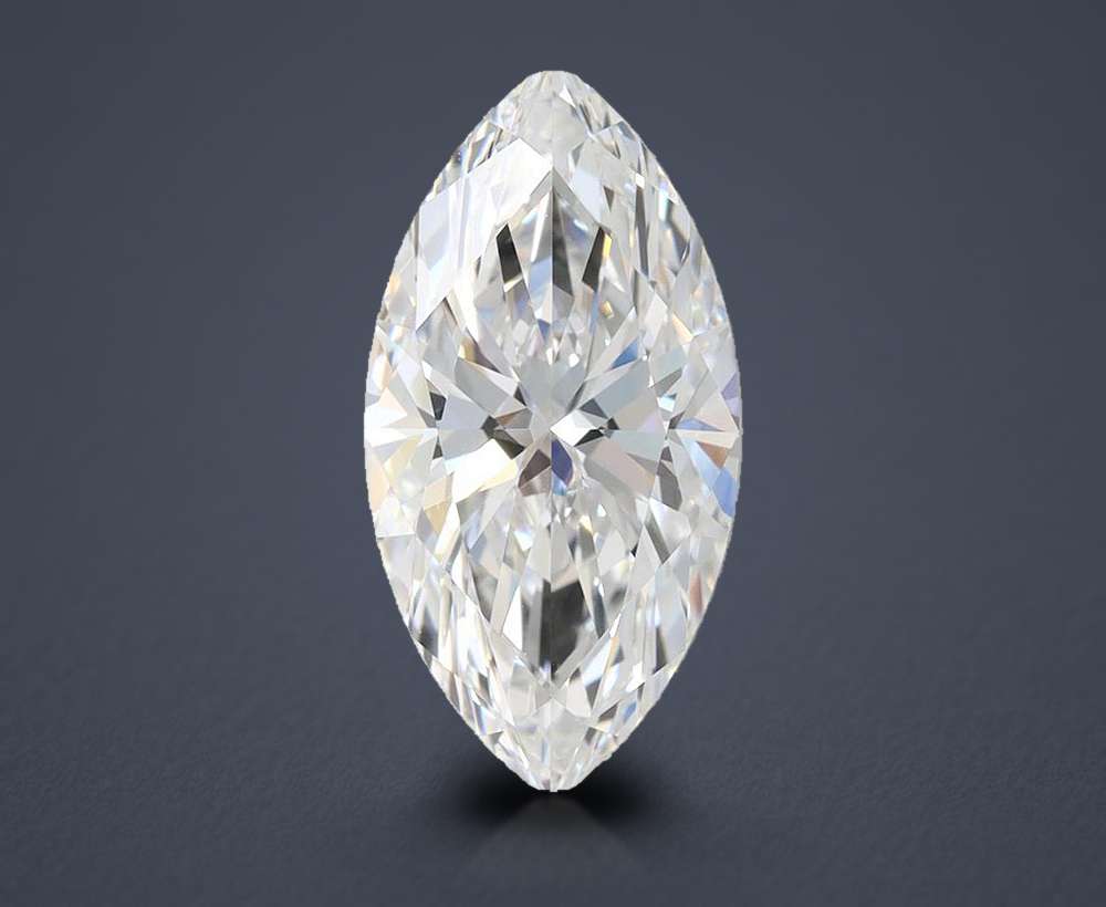 2.27ct D IF Rare Carat Ideal Cut Marquise Lab Grown Diamond