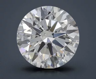 2.81ct F VS2 Rare Carat Ideal Cut Round Diamond
