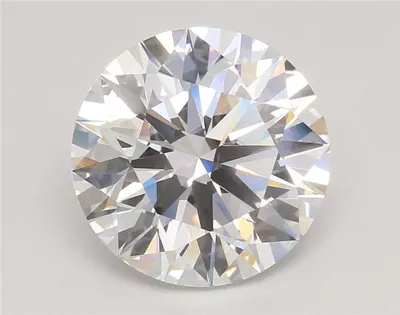 5.51ct F VS1 Rare Carat Ideal Cut Round Lab Grown Diamond