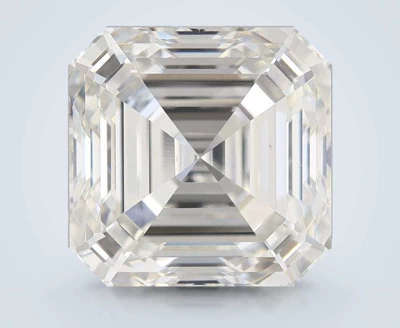 6.13ct G VS1 Rare Carat Ideal Cut Asscher Lab Grown Diamond