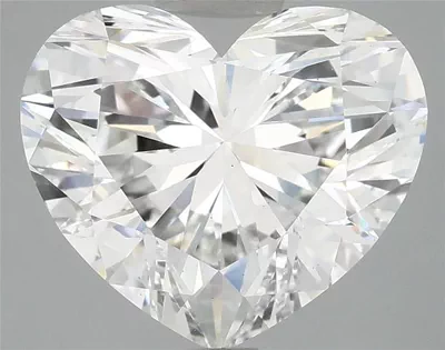 5.03ct E VS2 Rare Carat Ideal Cut Heart Lab Grown Diamond