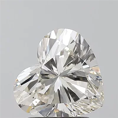 1.70ct K SI2 Rare Carat Ideal Cut Heart Diamond