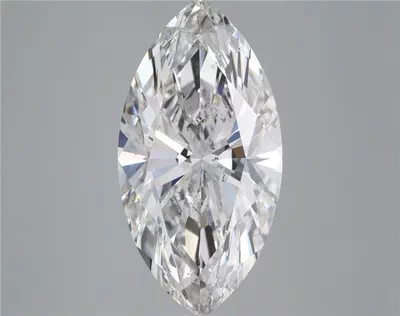5.06ct H SI1 Rare Carat Ideal Cut Marquise Lab Grown Diamond