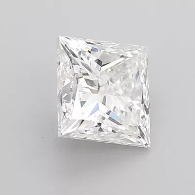 2.54ct E VVS2 Rare Carat Ideal Cut Princess Lab Grown Diamond