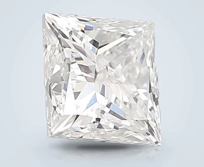 2.54ct E VVS2 Rare Carat Ideal Cut Princess Lab Grown Diamond