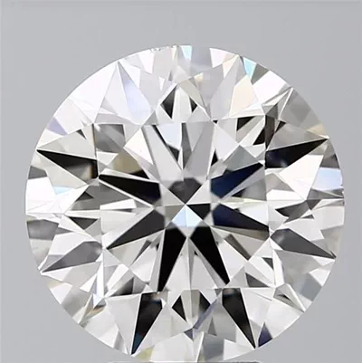 5.04ct H VS1 Rare Carat Ideal Cut Round Lab Grown Diamond