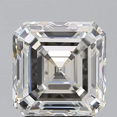 3.52ct I VVS1 Rare Carat Ideal Cut Asscher Diamond