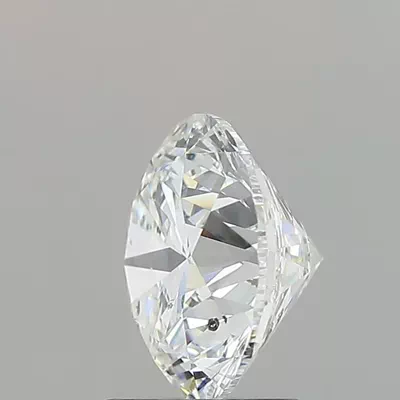 2.01ct E SI2 Rare Carat Ideal Cut Round Diamond