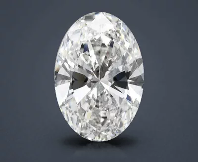 13.01ct F VVS2 Rare Carat Ideal Cut Oval Lab Grown Diamond