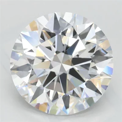 3.43ct D IF Rare Carat Ideal Cut Round Lab Grown Diamond