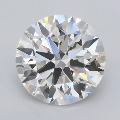 1.52ct F FL Rare Carat Ideal Cut Round Lab Grown Diamond