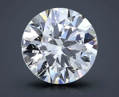 2.01ct I VS2 Rare Carat Ideal Cut Round Diamond