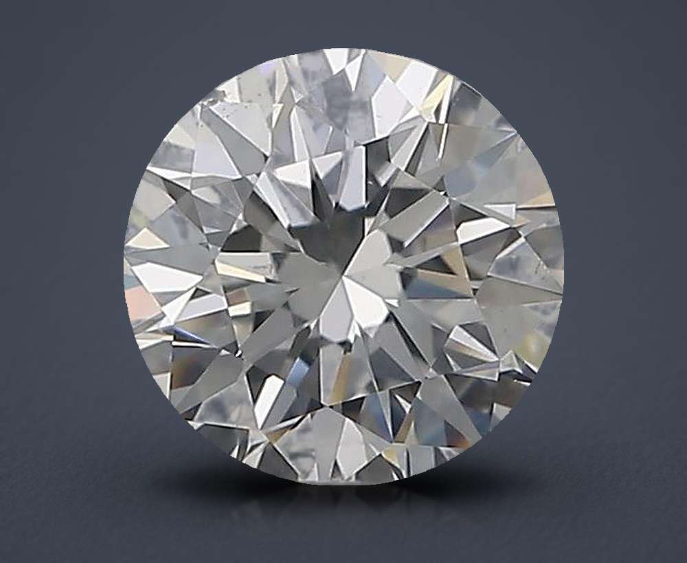 0.46ct G SI2 Rare Carat Ideal Cut Round Diamond