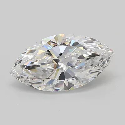 1.26ct D VS2 Rare Carat Ideal Cut Marquise Lab Grown Diamond