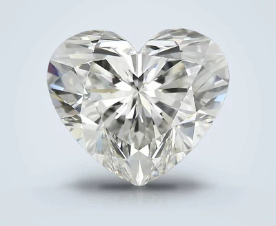7.27ct J VVS1 Rare Carat Ideal Cut Heart Diamond