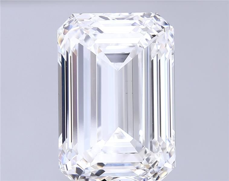 13.05ct F VS1 Rare Carat Ideal Cut Emerald Lab Grown Diamond