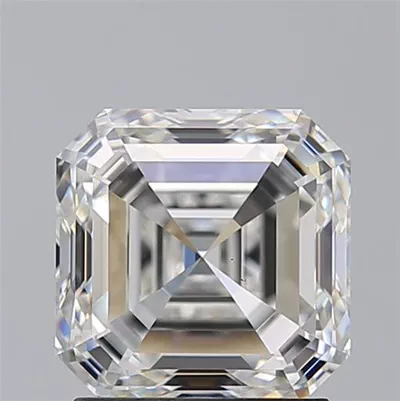 2.03ct G VS1 Rare Carat Ideal Cut Asscher Diamond