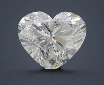 5.01ct G SI2 Rare Carat Ideal Cut Heart Diamond