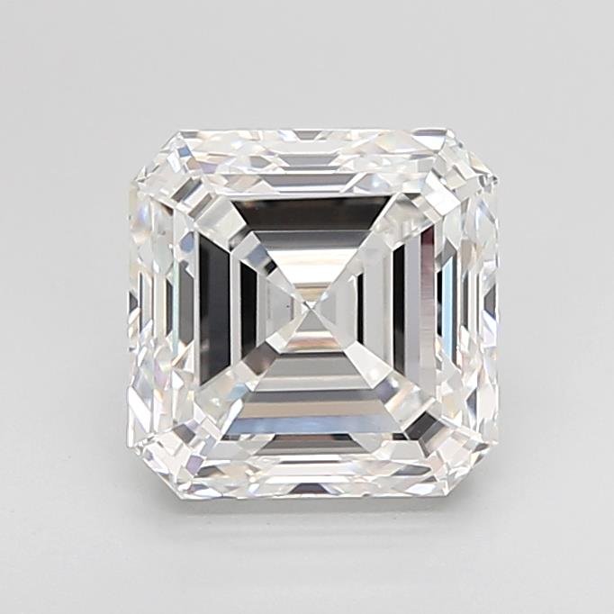 4.02ct E VS1 Very Good Cut Asscher Lab Grown Diamond