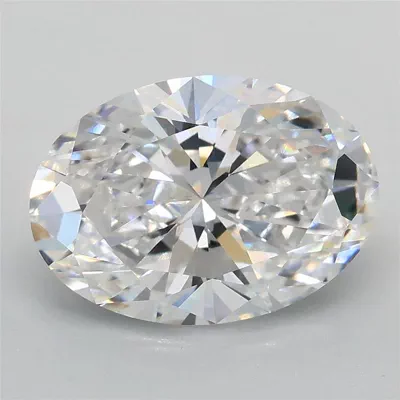 2.59ct D VVS2 Rare Carat Ideal Cut Oval Lab Grown Diamond