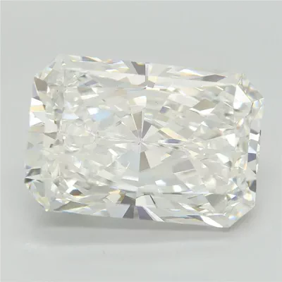 6.73ct F VVS2 Rare Carat Ideal Cut Radiant Lab Grown Diamond