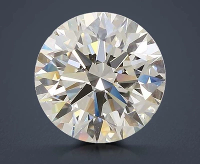 4.01ct J SI1 Rare Carat Ideal Cut Round Diamond