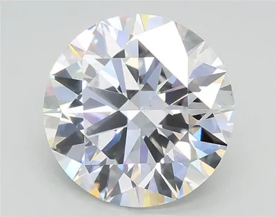 2.51ct E VS2 Rare Carat Ideal Cut Round Lab Grown Diamond
